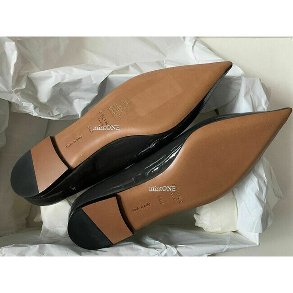 NEW CELINE pointy patent leather flat size 36.5 - Picture 2 of 6